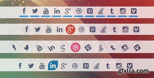 CodeCanyon - 9 Styles Of Special Animated Social Media Icons CodeCanyon - 9 Styles Of Special Animated Social Media Icons