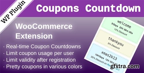 CodeCanyon - WooCommerce Coupons Countdown v2.3.2 CodeCanyon - WooCommerce Coupons Countdown v2.3.2