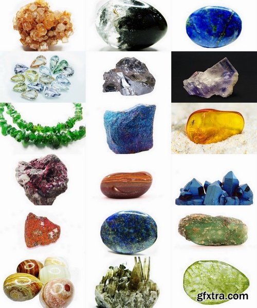 A collection of gemstones 25 UHQ Jpeg