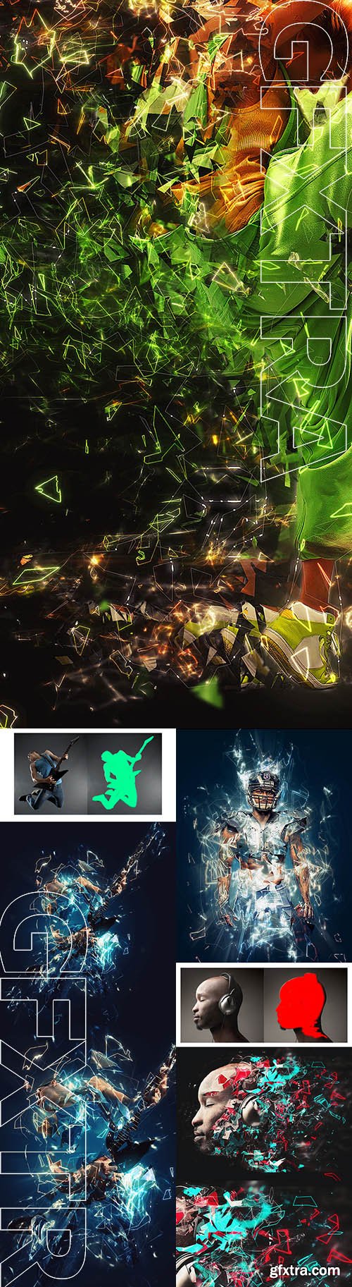 Fractal Photoshop Action - Graphicriver 9191362