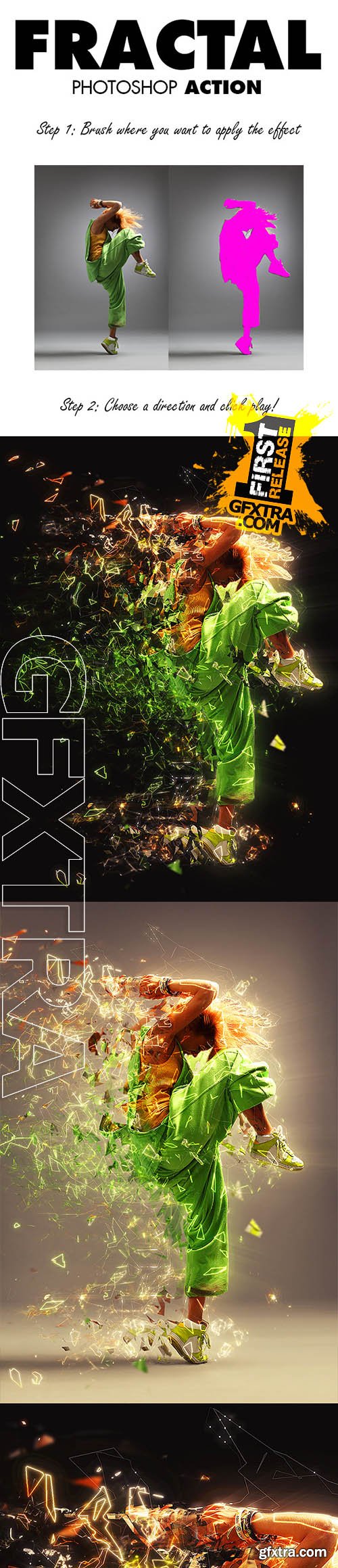 Fractal Photoshop Action - Graphicriver 9191362