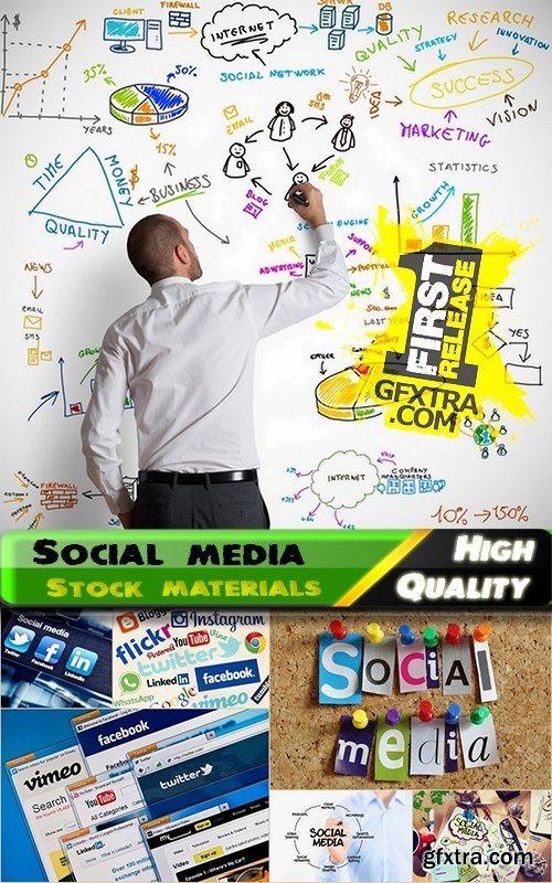 Social media Stock images - 25 HQ Jpg