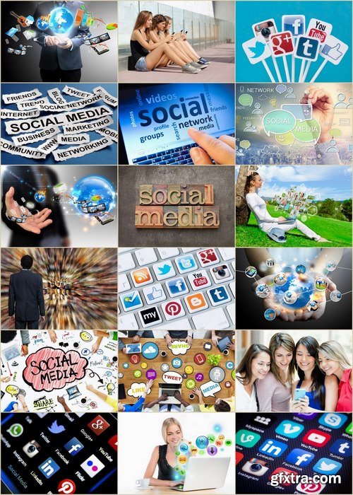 Social media Stock images - 25 HQ Jpg