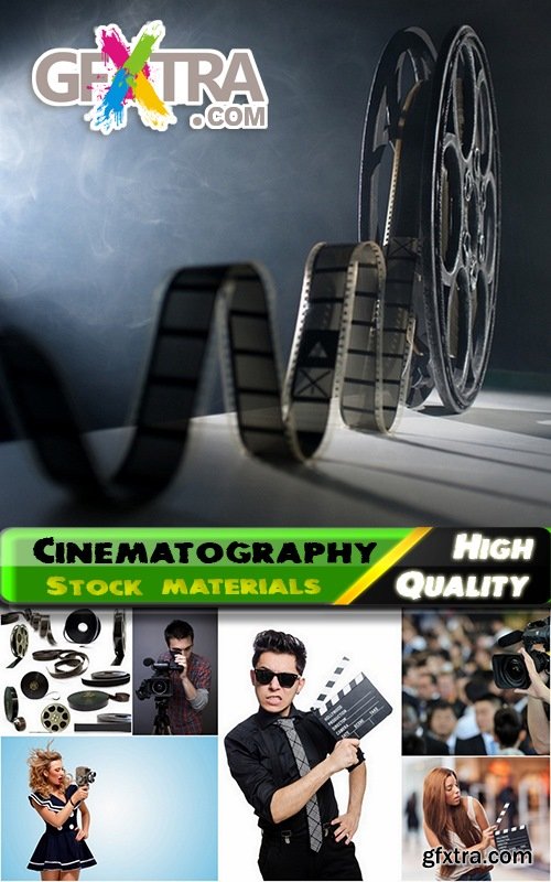 Cinematography and cinema Stock images - 25 HQ Jpg