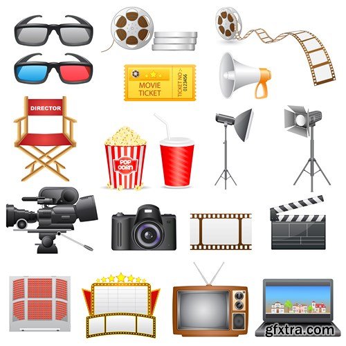 Film Industry Collection #2, 25xEPS