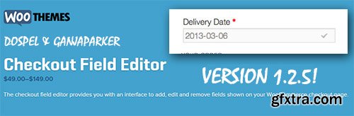 WooThemes - WooCommerce Checkout Field Editor v1.2.5 WooThemes - WooCommerce Checkout Field Editor v1.2.5