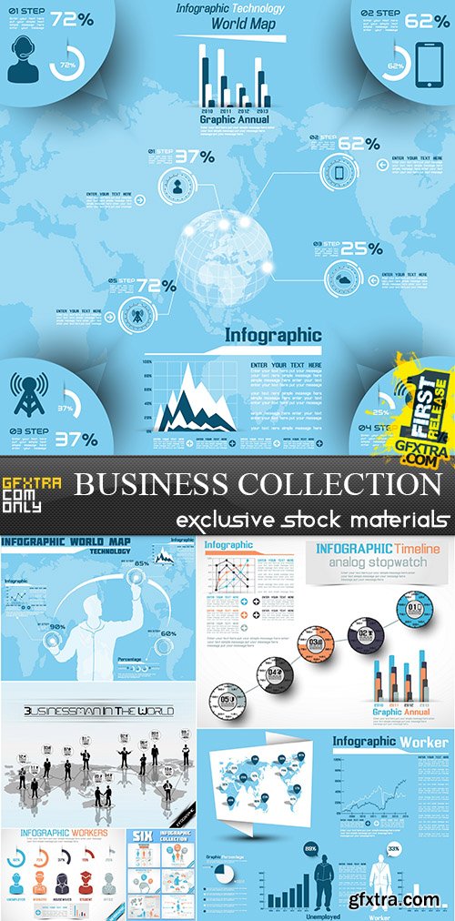 Business Vector Collection, 25xEPS