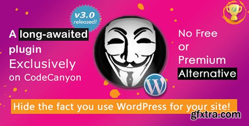 CodeCanyon - Hide My WP v4.0 - No one can know you use WordPress! CodeCanyon - Hide My WP v4.0 - No one can know you use WordPress!