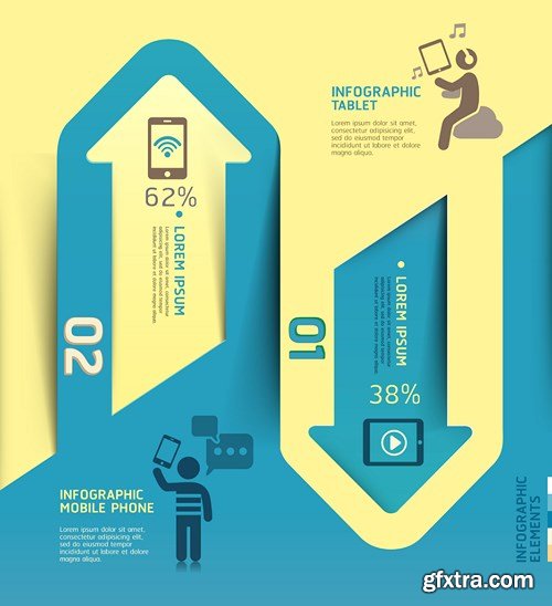 Collection of Infographics Vol.138, 15xEPS