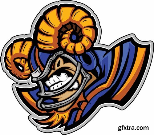Funny cartoon characters in vector from stock #7 - 25 Eps