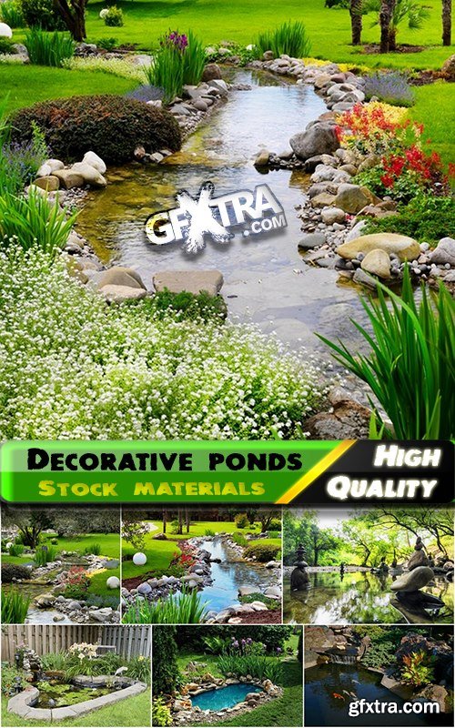 Decorative ponds in the garden and in nature - 25 HQ Jpg