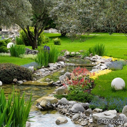 Decorative ponds in the garden and in nature - 25 HQ Jpg