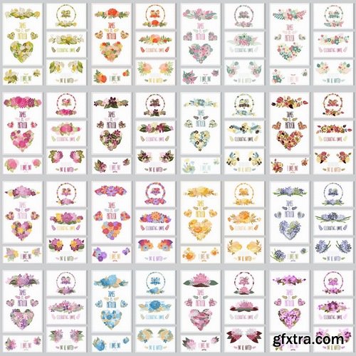 Template for Wedding invitation in vector from stock #2 - 25 Eps