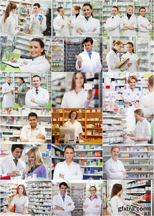 Pharmacist and sale of medicines Stock images - 25 HQ Jpg