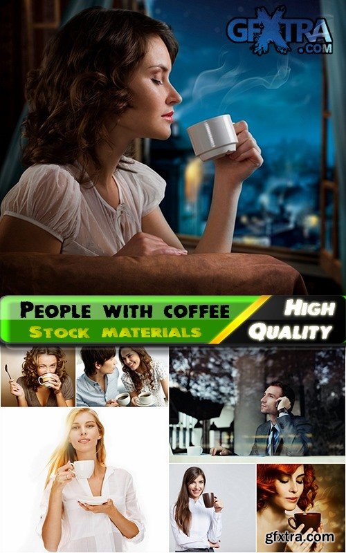 People with delicious coffee Stock images - 25 HQ Jpg