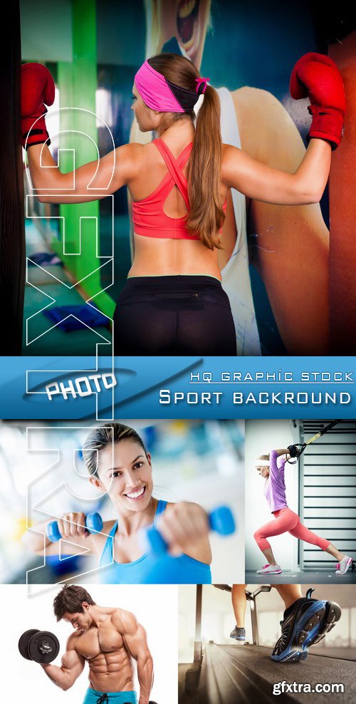 Stock Photo - Sport backround
