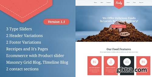 ThemeForest - Foody - One Page / Multi Page Restaurant Template - RIP ThemeForest - Foody - One Page / Multi Page Restaurant Template - RIP