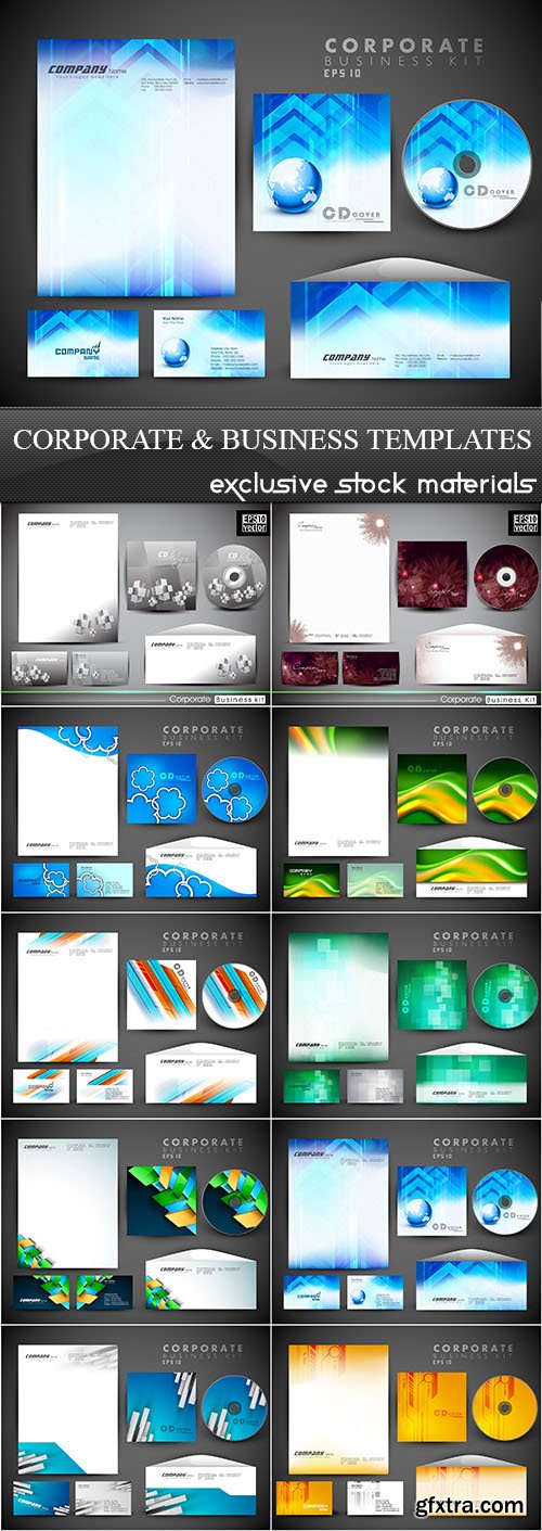 Corporate and Business Templates, 10xEPS
