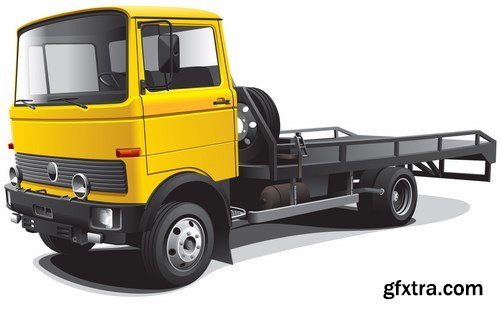 Emergency vehicles vector,25 x EPS