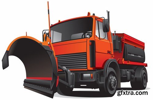 Emergency vehicles vector,25 x EPS