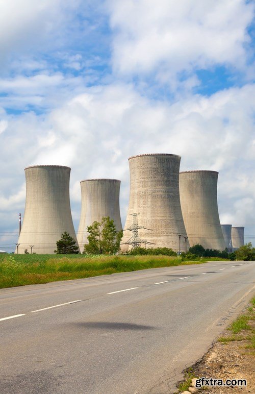 Nuclear power plant,25 x UHQ JPEG