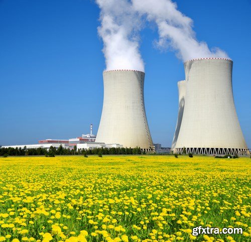 Nuclear power plant,25 x UHQ JPEG