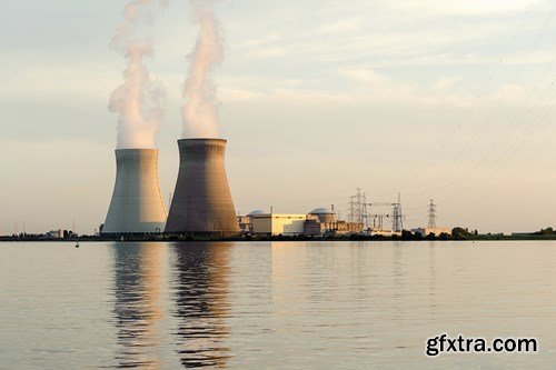 Nuclear power plant,25 x UHQ JPEG