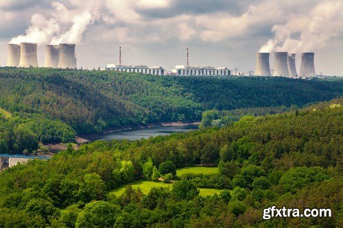 Nuclear power plant,25 x UHQ JPEG