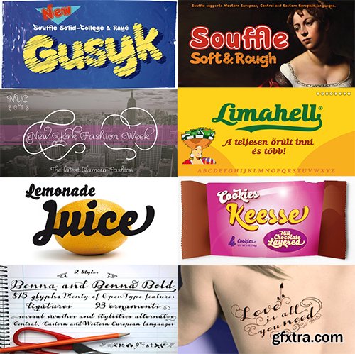 Eurotypo Mega Font Bundle