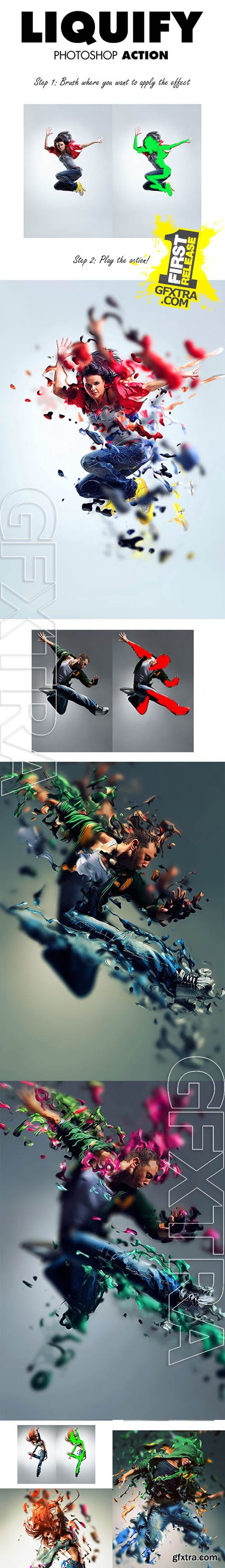 Liquify Photoshop Action - Graphicriver 9239689