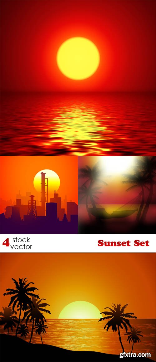 Vectors - Sunset Set