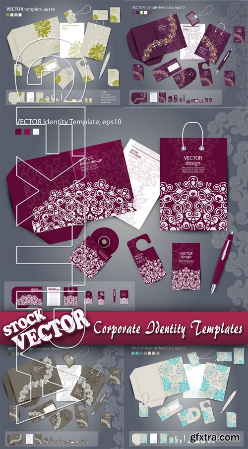 Stock Vector - Corporate Identity Templates