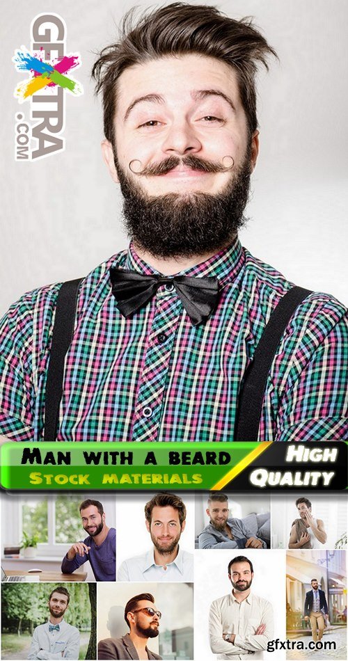 Man with a beard Stock images - 25 HQ Jpg