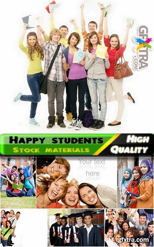 Happy students and education Stock images - 25 HQ Jpg