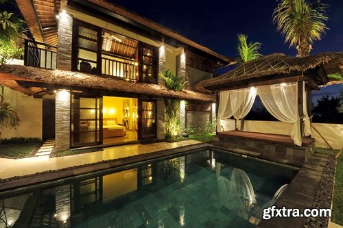 Exteriors of resort hotels Stock images - 25 HQ Jpg
