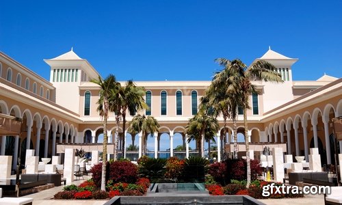 Exteriors of resort hotels Stock images - 25 HQ Jpg