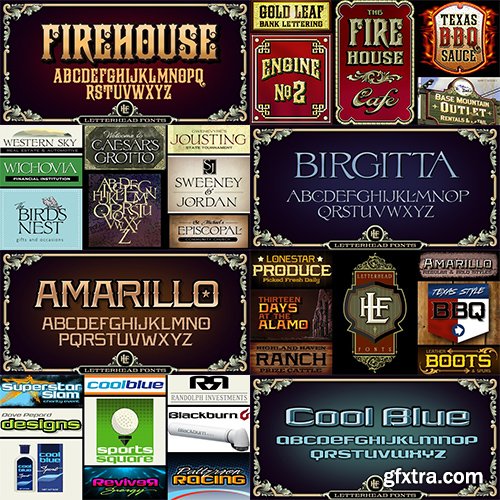 Letterhead Fonts Foundry Bundle