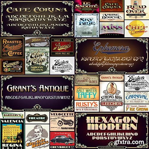 Letterhead Fonts Foundry Bundle