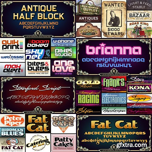 Letterhead Fonts Foundry Bundle