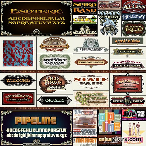 Letterhead Fonts Foundry Bundle