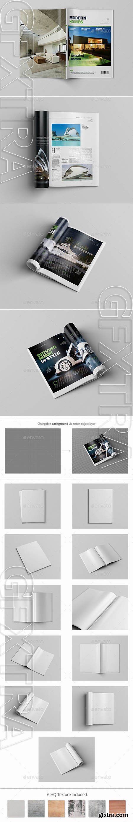Magazine Mock-Up V2 - Graphicriver 9250783