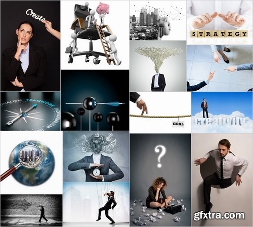 Business conceptual creative images from stock - 25 HQ Jpg