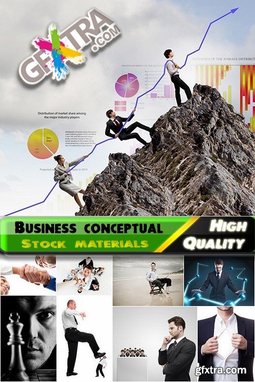 Business conceptual creative images from stock - 25 HQ Jpg