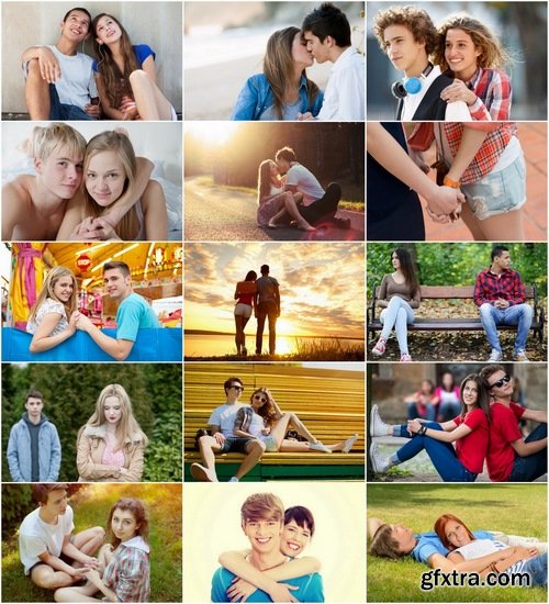 Teenage couple in love Stock images - 25 HQ Jpg