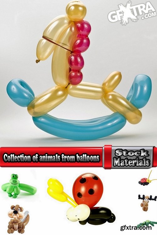Collection of animals from balloons 25 UHQ Jpeg