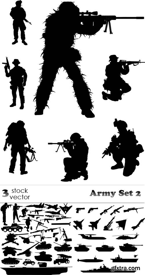 Vectors - Army Set 2