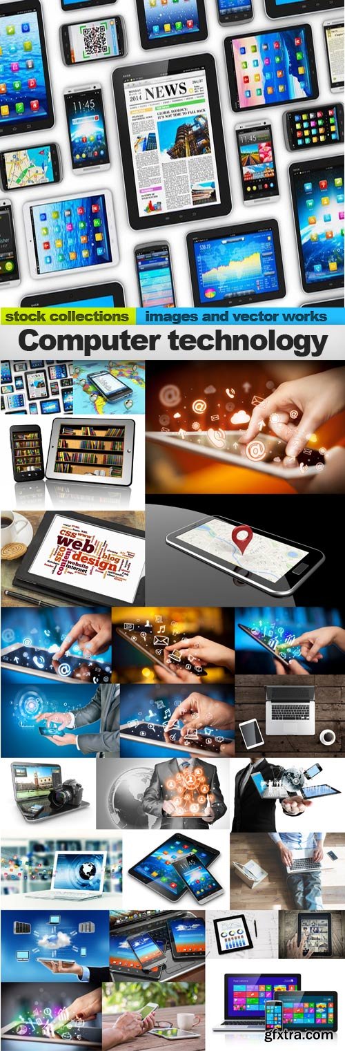 Computer technology,25 x UHQ JPEG