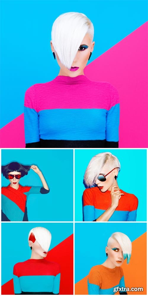 Fashionable girl, style and glamor - Stock photo Fashionable girl, style and glamor - Stock photo