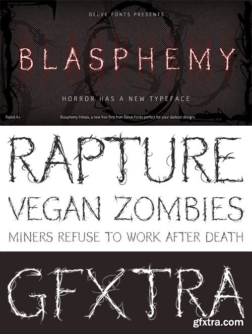 Blasphemy Initials OTF $449
