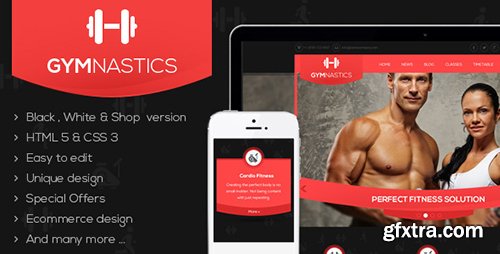 ThemeForest - Gymnastics - Responsive HTML5 Template - RIP ThemeForest - Gymnastics - Responsive HTML5 Template - RIP